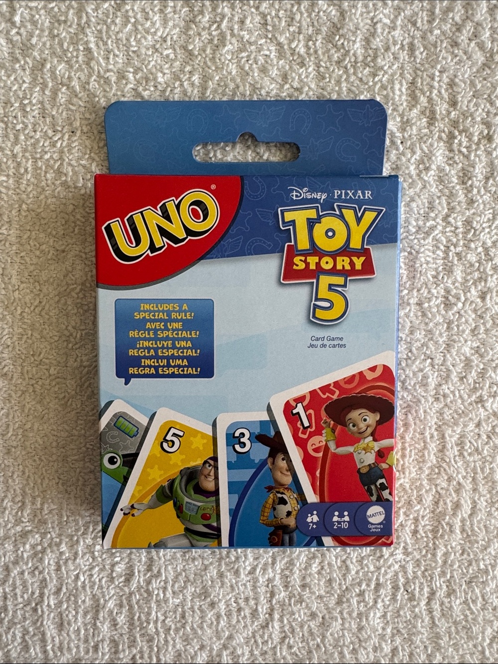 UNO Disney Pixar Toy Story 5 Card Game